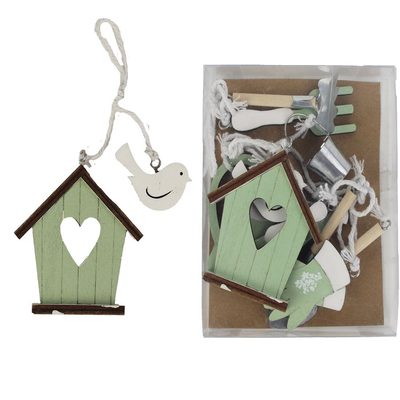 Dřevěné dekorační nářadí 10 ks D1471-15 - 2,5 - 7 x 0,4 x 7,5 cm{% if product.brand.name %} – Morex{% endif %}