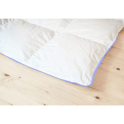 Péřová prošívaná přikrývka COMFORT - bílá 140x200 cm – fotka 2