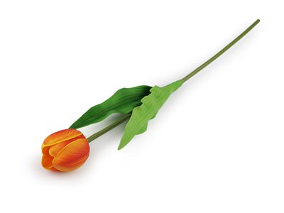 Umělý tulipán dlouhý{% if variant.name %} – 3 oranžovožlutá{% endif %}