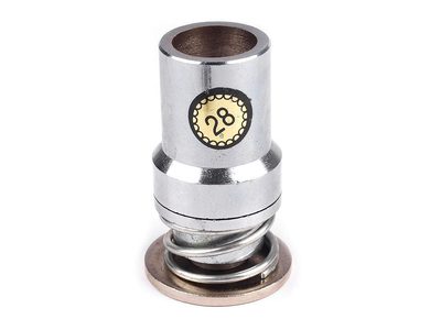Piston na potahování knoflíků - 28 barva nikl
