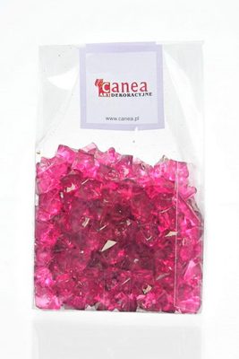 Akrylové krystalky s dírkou 170 g  fuchsiová{% if product.brand.name %} – Canea{% endif %}