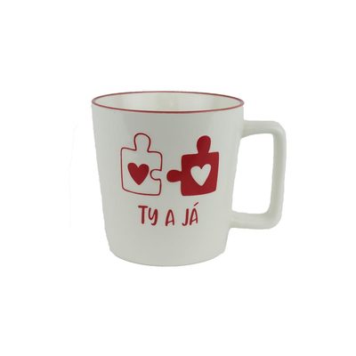 Porcelánový hrnek X6978-01 - 400 ml{% if product.brand.name %} – {% endif %}