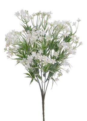 Drobné květinky 36 cm - bílá{% if product.brand.name %} – Canea{% endif %}