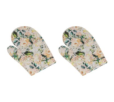 Kuchyňská chňapka - 2ks Vanilková,Lososová,Zelená CH/529 28x18 cm{% if product.brand.name %} – Bellatex{% endif %}