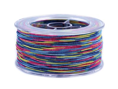 Šňůrka Ø0,8 mm duhová návin 50m{% if variant.name %} – 4 modrá multikolor{% endif %}
