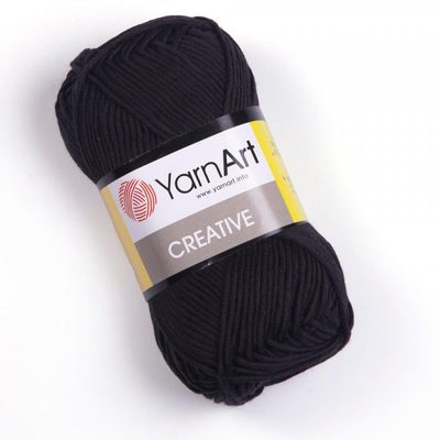 Bavlněná příze Creative 50g{% if variant.name %} – 221 černá{% endif %}