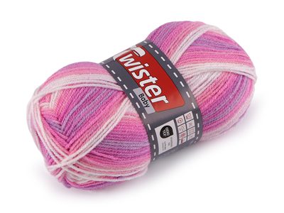 Pletací příze Baby 50 g{% if variant.name %} – 5 (093) fialovorůžová{% endif %}