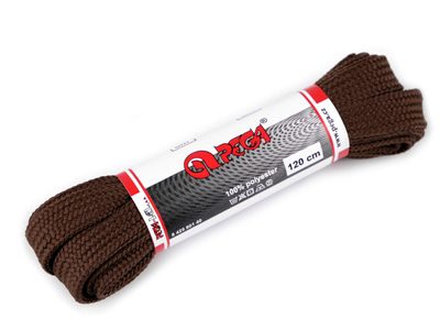 Tkaničky do bot délka 120 cm{% if variant.name %} – 7 (7904) hnědá tmavá{% endif %}