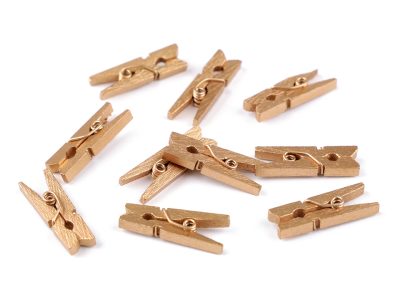 Kolíček barevný 4x25 mm balení 10 kusů{% if variant.name %} – 10 zlatá{% endif %}