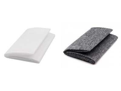 Netkaná textilie 90x100cm nažehlovací prošitá bílá KARINA{% if product.brand.name %} – Stoklasa{% endif %}