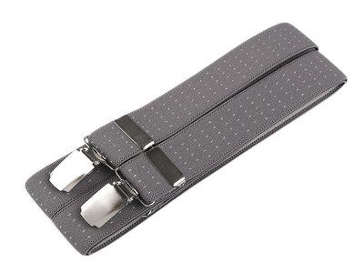 Šle pánské široké 3 cm délka 120 cm typ X{% if variant.name %} – 35 šedá paloma{% endif %}
