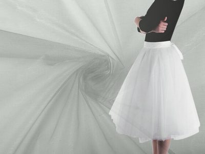 Organza tuhá dekorační METRÁŽ{% if product.brand.name %} – Stoklasa{% endif %}