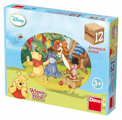 Kubus Medvídek PÚ, 12 kostek{% if product.brand.name %} – DINO Toys{% endif %}