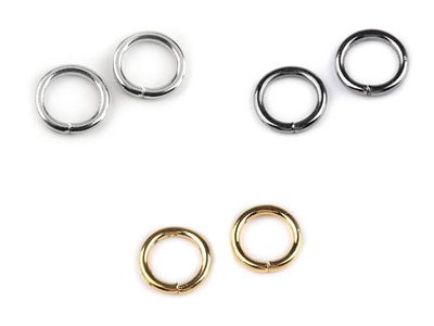 Kroužek Ø12 mm na koženou galanterii 20ks{% if product.brand.name %} – Galanterka{% endif %}
