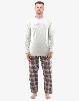 Dlouhé pánské pyžamo{% if product.brand.name %} – Gina{% endif %}