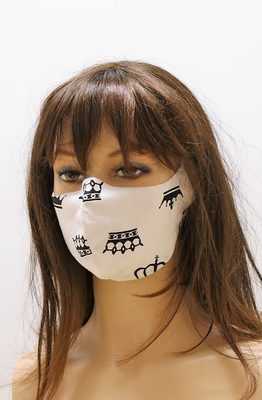 Dvouvrstvá Bavlněná rouška Koruna{% if product.brand.name %} – Vestis{% endif %}