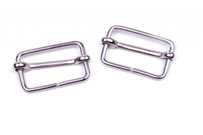 Posunovač kovový vnitřní průvlek 25mm nikl 10 kusů{% if product.brand.name %} – Galanterka{% endif %}