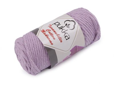 Recyklovaná bavlněná příze Cotton Makrome 250 g{% if variant.name %} – 7 fialová sv.{% endif %}