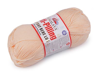 Pletací příze Everyday Bebe Lux 100 g{% if variant.name %} – 4 (70437) lososová světlá{% endif %}