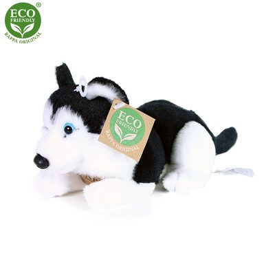Plyšový pes husky 17 cm ECO-FRIENDLY – fotka 2