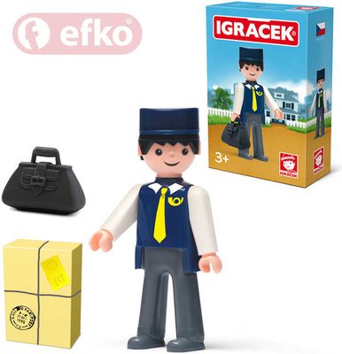 IGRÁČEK Pošťák s doplňky v krabičce{% if product.brand.name %} – Efko{% endif %}