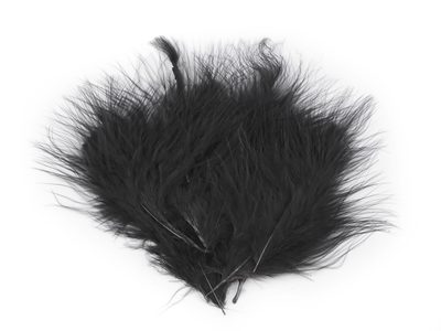 Peří marabu délka 5-12 cm{% if variant.name %} – 6 černá{% endif %}