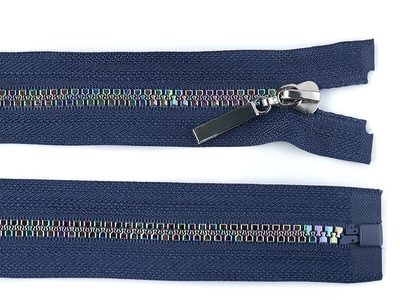 Duhový kostěný zip šíře 5 mm délka 50 cm{% if variant.name %} – 330 Eclipse{% endif %}