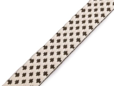 Popruh s 3D efektem šíře 38 mm METRÁŽ{% if variant.name %} – 2 zelená{% endif %}