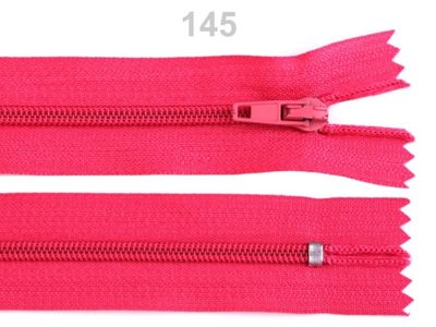 Spirálový zip šíře 3 mm délka 18 cm autolock{% if variant.name %} – 145 Paradise Pink{% endif %}