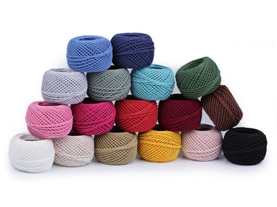 Bavlněná příze macrame / háčkovací 40 g{% if product.brand.name %} – Stoklasa{% endif %}