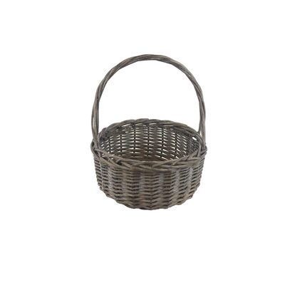 Proutěný košík šedý P2219/A - 20 cm{% if product.brand.name %} – Morex{% endif %}