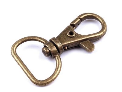 Kovová karabina průvlek 18 mm 5ks{% if variant.name %} – 2 staromosaz{% endif %}