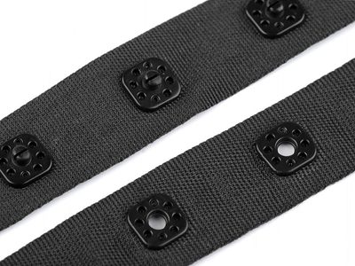 Zapínání na body metráž šíře 17 mm{% if variant.name %} – 2 černá{% endif %}