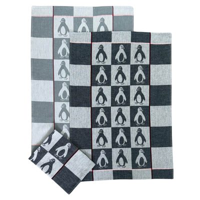Utěrka Ba Extra savá Tučňáci 50x70 cm (balení 3 ks) - Svitap