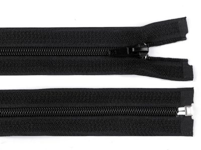 Zip stanový spiralový, dělitelný šíře 5 mm délka 200 cm, 220 cm{% if variant.name %} – 3 (220 cm) černá{% endif %}