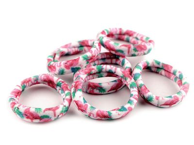 Gumičky do vlasů{% if variant.name %} – 4 růžová střední plameňák{% endif %}