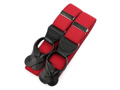 Šle pánské široké 3,5 cm délka 120 cm typ Y{% if variant.name %} – 14 červená{% endif %}