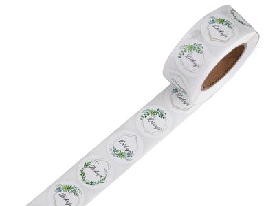 Papírové samolepky Děkuji Ø25 mm{% if product.brand.name %} – Stoklasa{% endif %}
