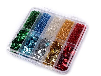 Sada rokajl a flitry v plastovém boxu{% if product.brand.name %} – Stoklasa{% endif %}