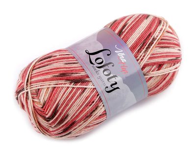 Pletací příze Lofoty 100 g{% if variant.name %} – 11 (7815) červená{% endif %}