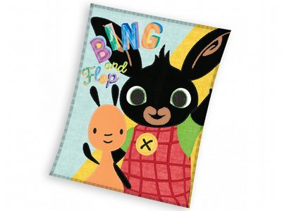 Dětská fleecová deka Zajíček Bing a Flop 110x140 cm{% if product.brand.name %} – TipTrade{% endif %}