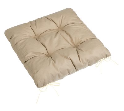 Sedák Adéla prošívaný Béžová 41/301 40x40 cm{% if product.brand.name %} – Bellatex{% endif %}
