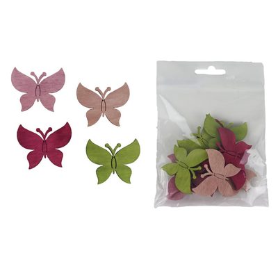 Dekorační motýlci, 12 ks D5452 - 4 x 0,3 x 3,5 cm{% if product.brand.name %} – {% endif %}