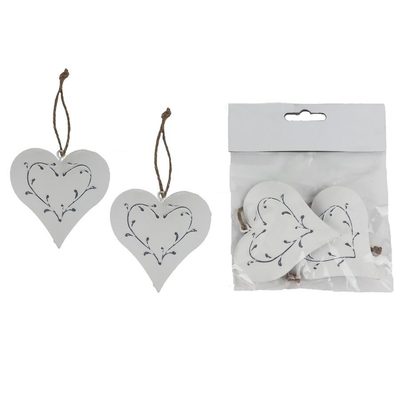 Srdce k zavěšení, 2 ks K3245 - 7,8 x 7,8 x 1,5 cm{% if product.brand.name %} – Morex{% endif %}