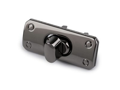 Sada zapínání na kabelky 17x43 mm{% if variant.name %} – 2 nikl černý{% endif %}