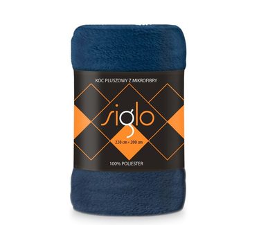 Deka mikroplyš super soft modrá Polyester, 220/200 cm{% if product.brand.name %} – Faro{% endif %}