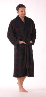 Pánský hřejivý župan s kapucí George - Model 2532{% if product.brand.name %} – Vestis{% endif %}