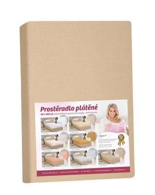 Prostěradlo plátěné Kávová 172/213{% if product.brand.name %} – {% endif %}