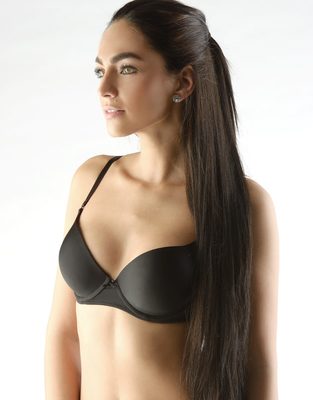 Hladká push-up podprsenka{% if variant.name %} – černá - 80D{% endif %}