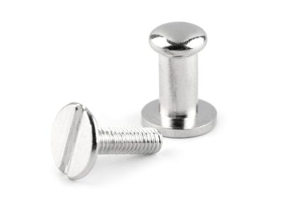 Sedlářský nýt šroubovací Ø6 mm 10 ks{% if variant.name %} – 3 (14 mm) nikl{% endif %}